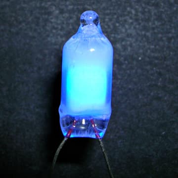 Blue Neon Lamp